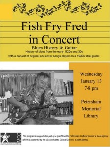 Blues Guitarist Fish Fry Fred in Concert