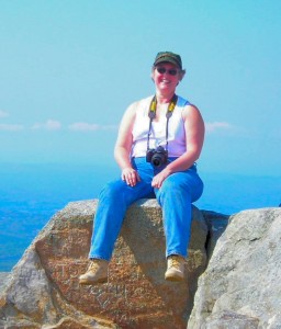 Innkeeper Deni Ellis on the Summit of Mt. Monadnock Innkeeper Deni Ellis on the Summit of Mt. Monadnock