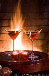 Cocktails Fireside at Clamber Hill Cocktails Fireside at Clamber Hill