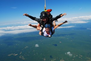 A Tandem Skydive A Tandem Skydive