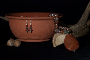 Hand made by jewelry designer Laurie Pearson