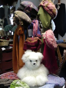 Colonial Hill Alpaca Farm sells Alpaca Teddy Bears and Hand Felted Hats