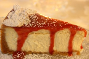 Clamber Hill Amaretto Cheesecake a little slice of heaven!