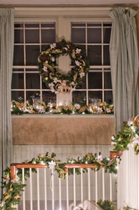 Garlands, lights and wreathes make the holidays festive at Clamber Hill