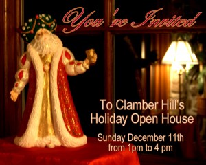 Clamber Hill Holiday Open House