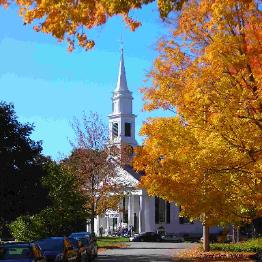 Petersham town center in October of 2008